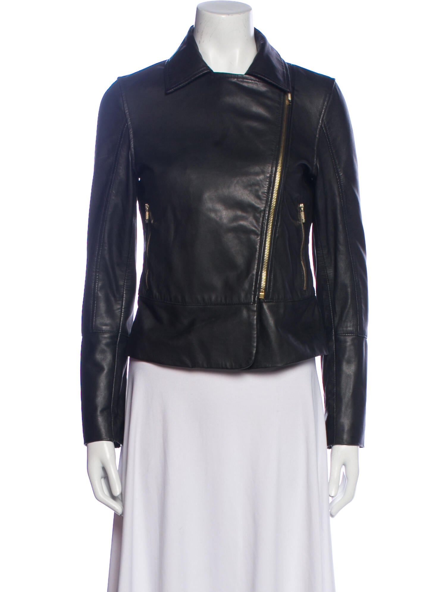 Ted Baker Biker Jacket Black Jackets, Clothing W3B58519 The RealReal