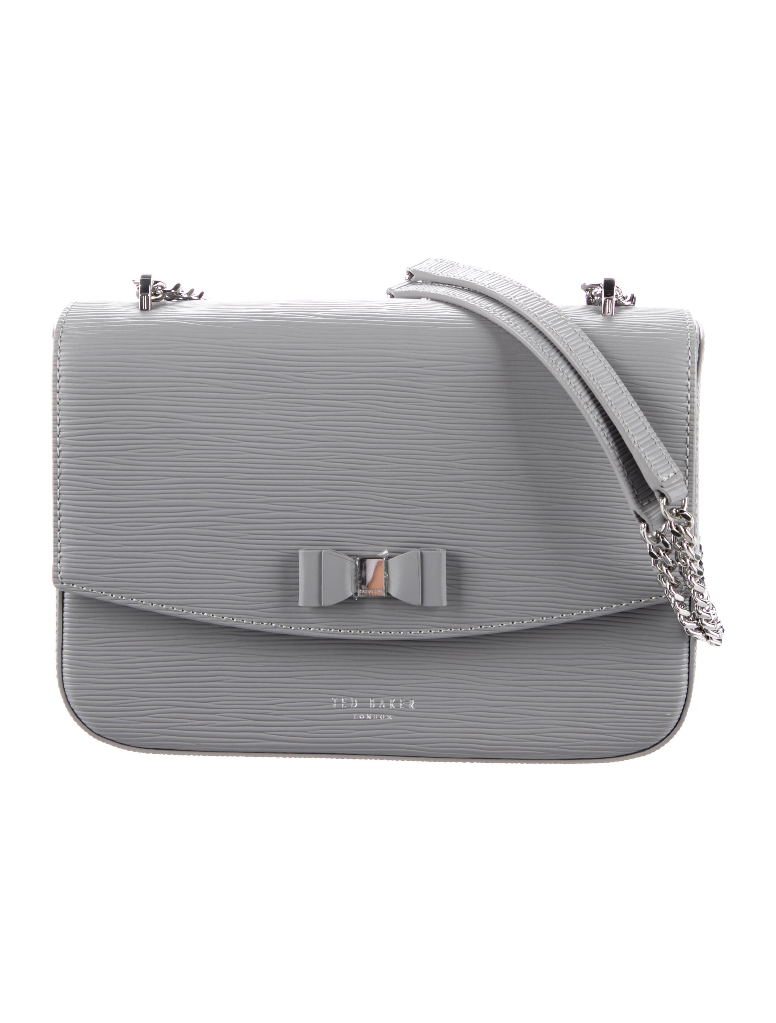 Ted Baker Leather Crossbody Bag Grey Crossbody Bags, Handbags
