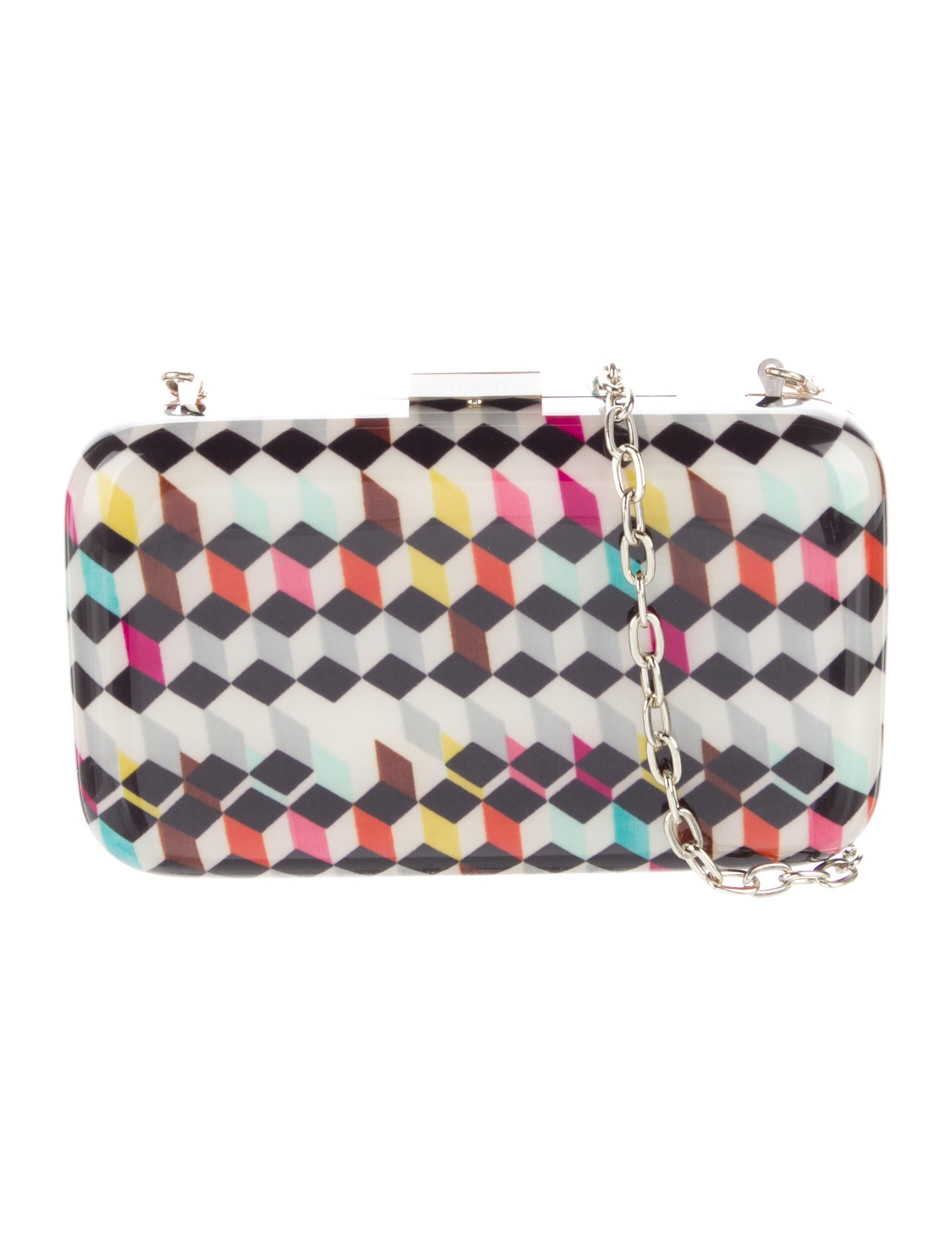 Ted Baker Acrylic Patterned Crossbody Bag Crossbody Bags, Handbags