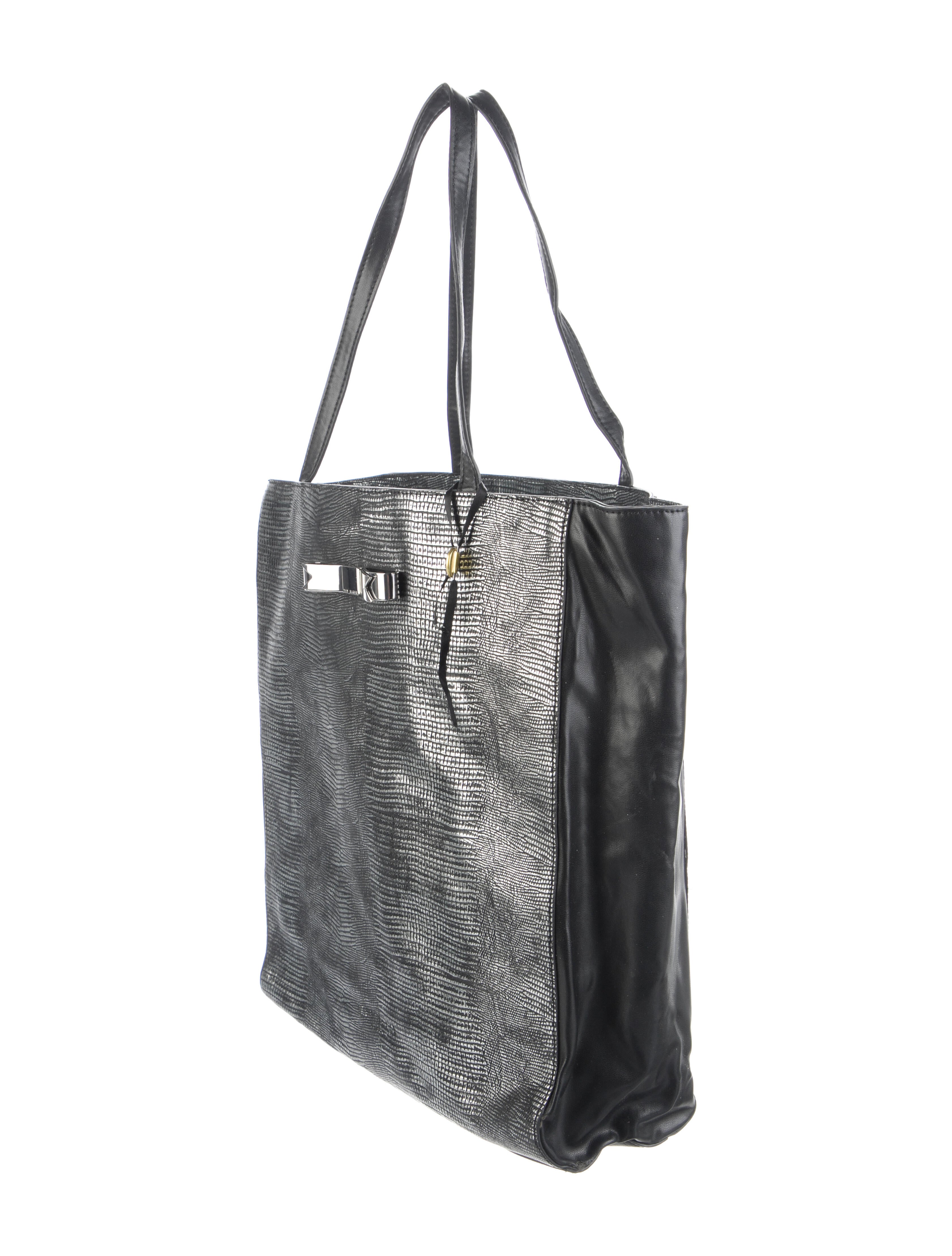 Ted Baker Large Leather Tote Bag Silver Totes, Handbags W3B60158