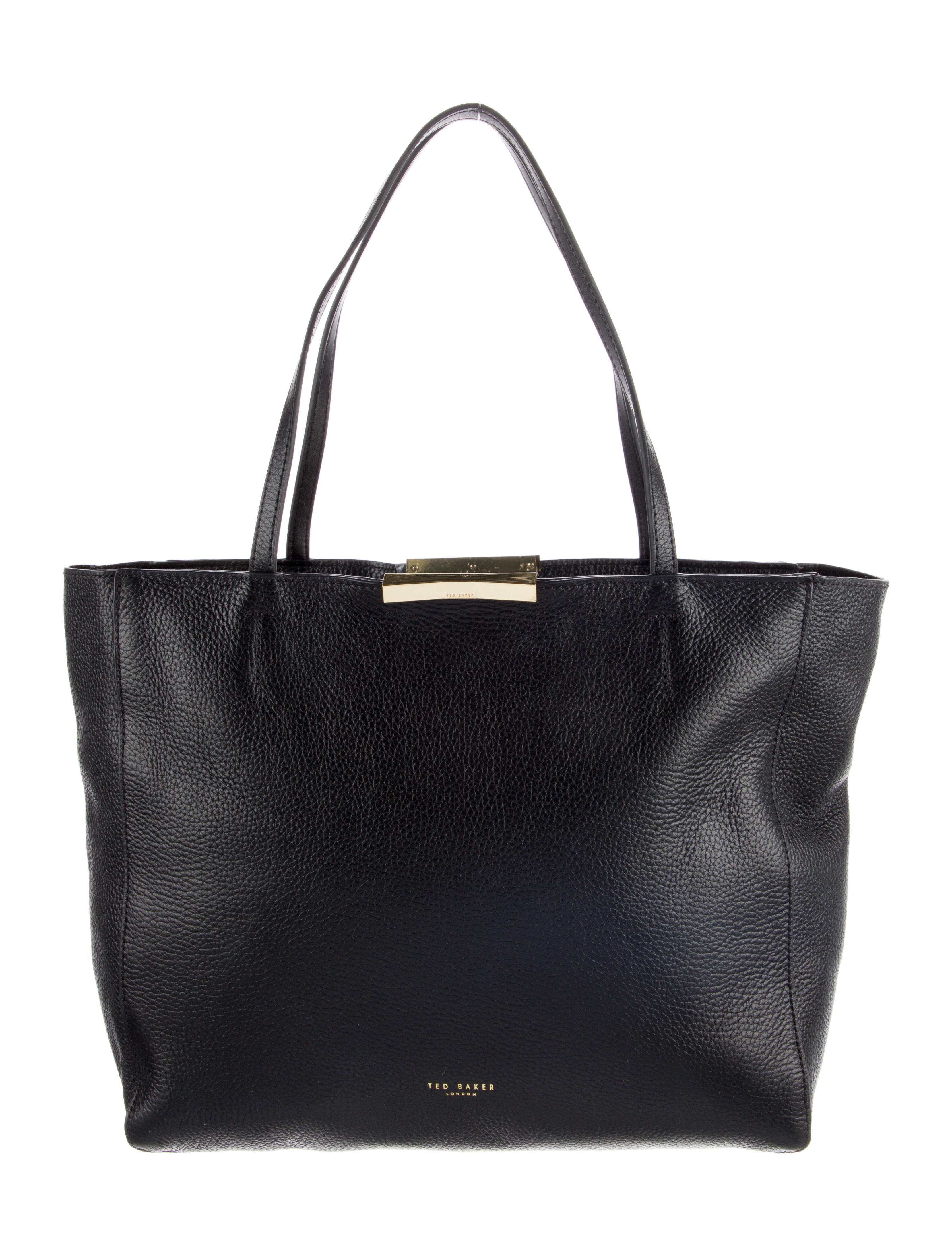 Ted Baker Canvas Shoulder Bag Black Shoulder Bags, Handbags