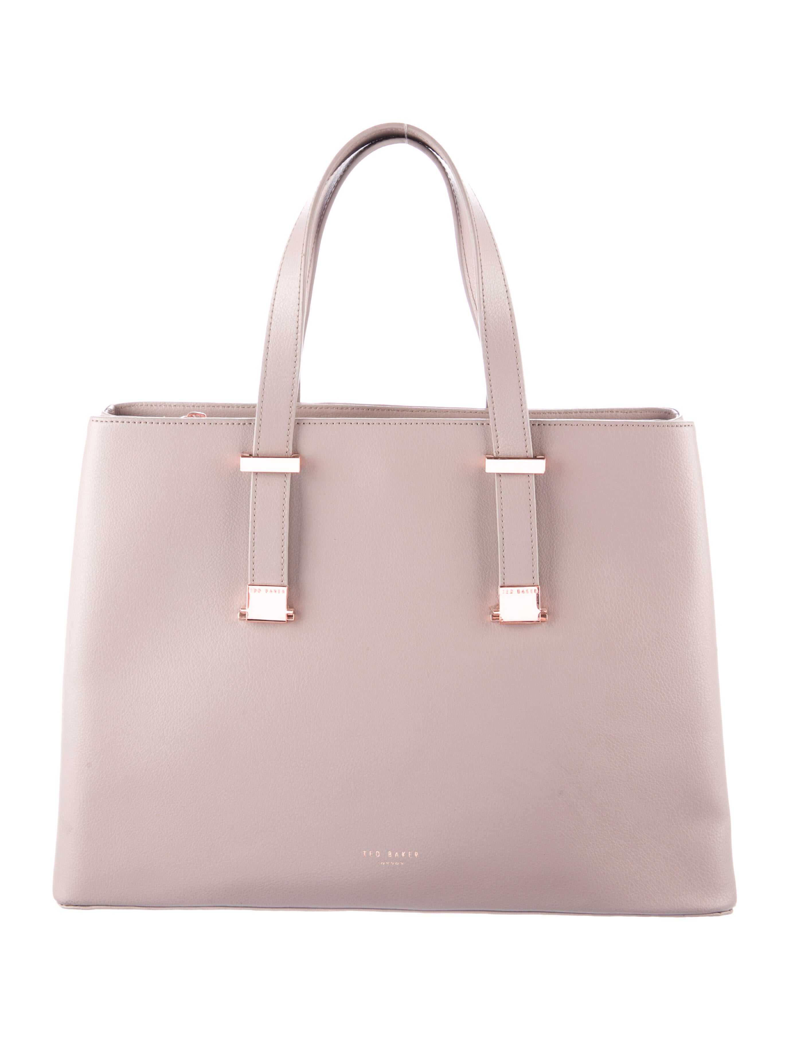 Ted Baker Saffiano Leather Tote Black Totes, Handbags W3B57675 The RealReal