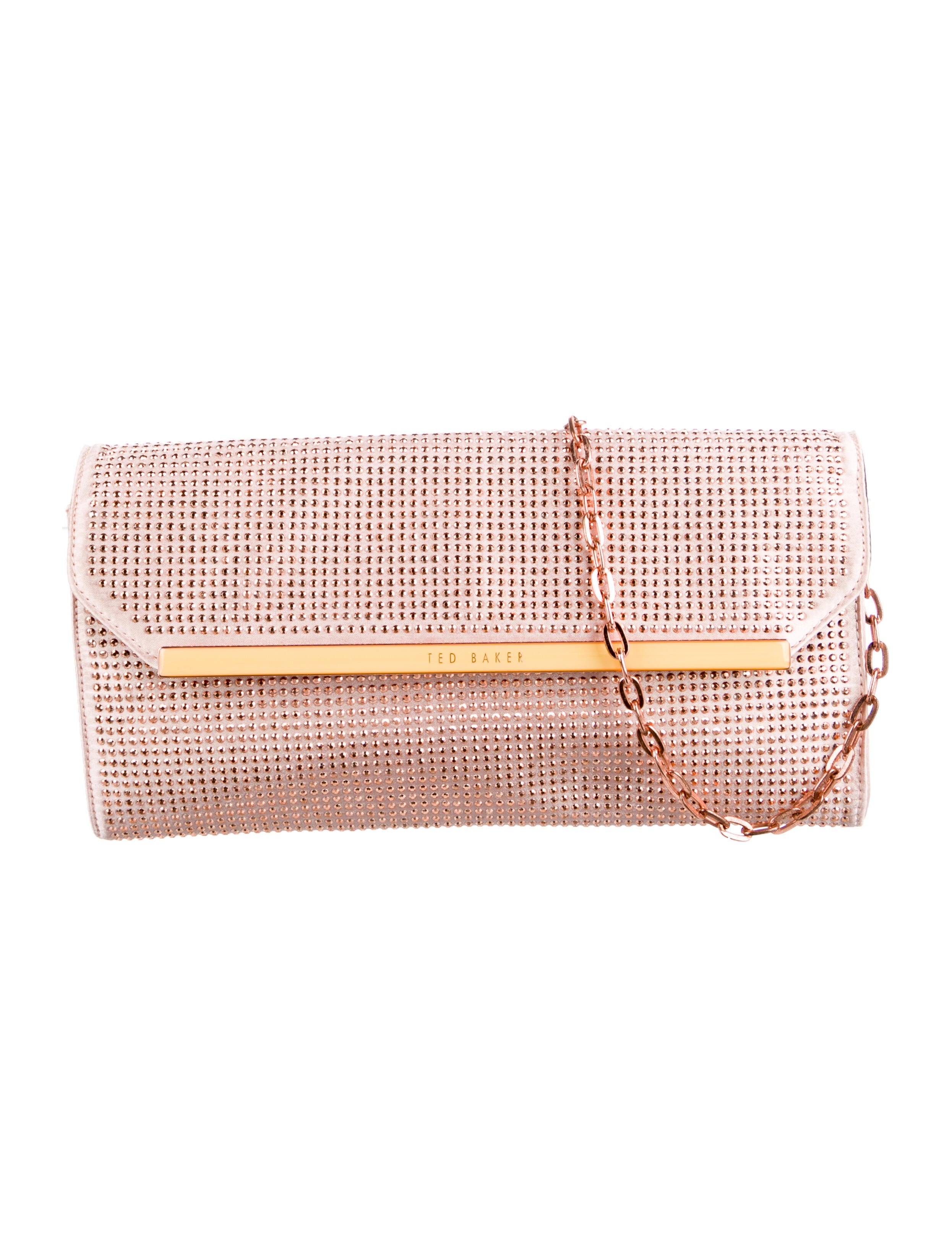 Ted Baker Satin Studded Envelope Clutch