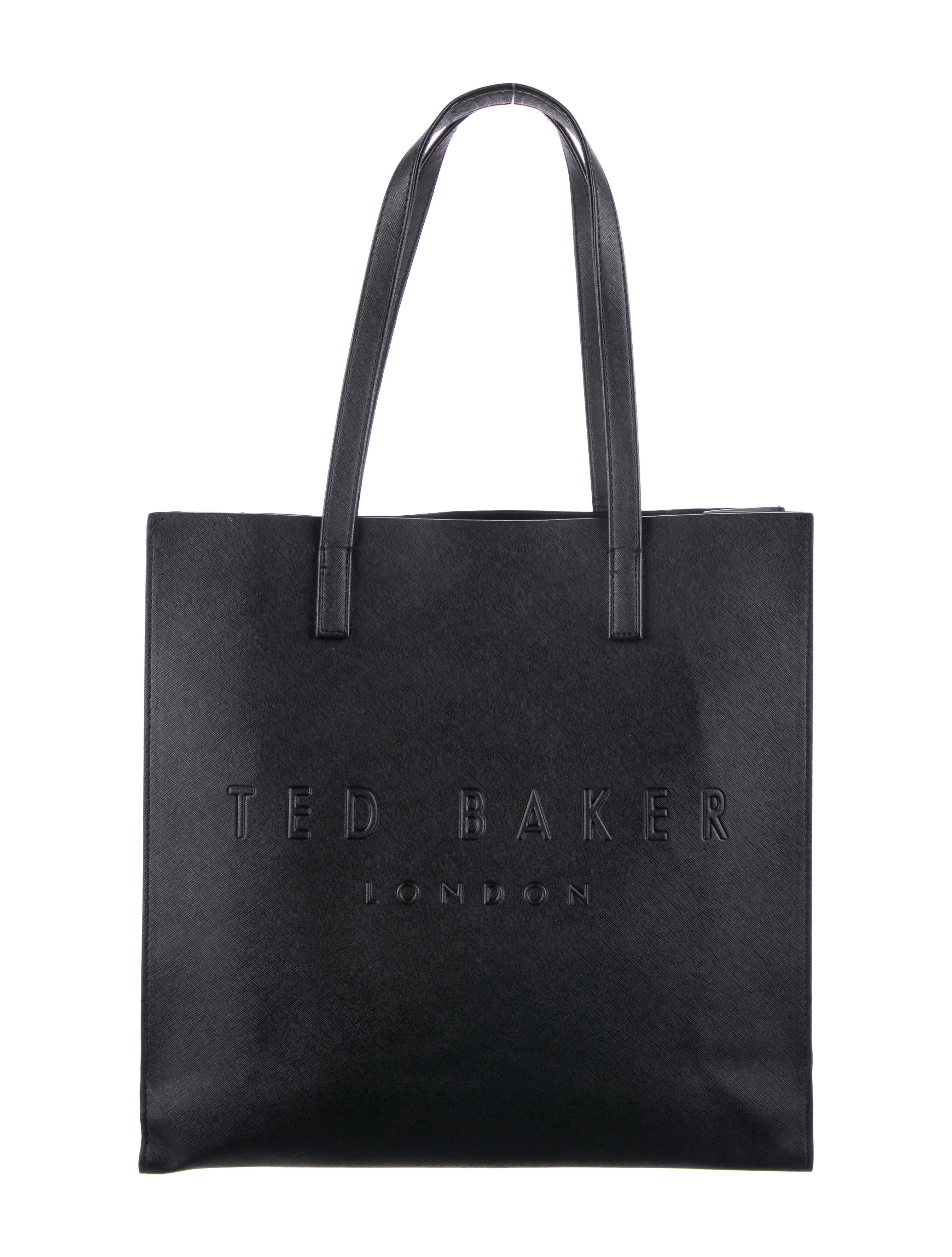 Ted Baker Saffiano Leather Tote Bag Black Totes, Handbags W3B63659