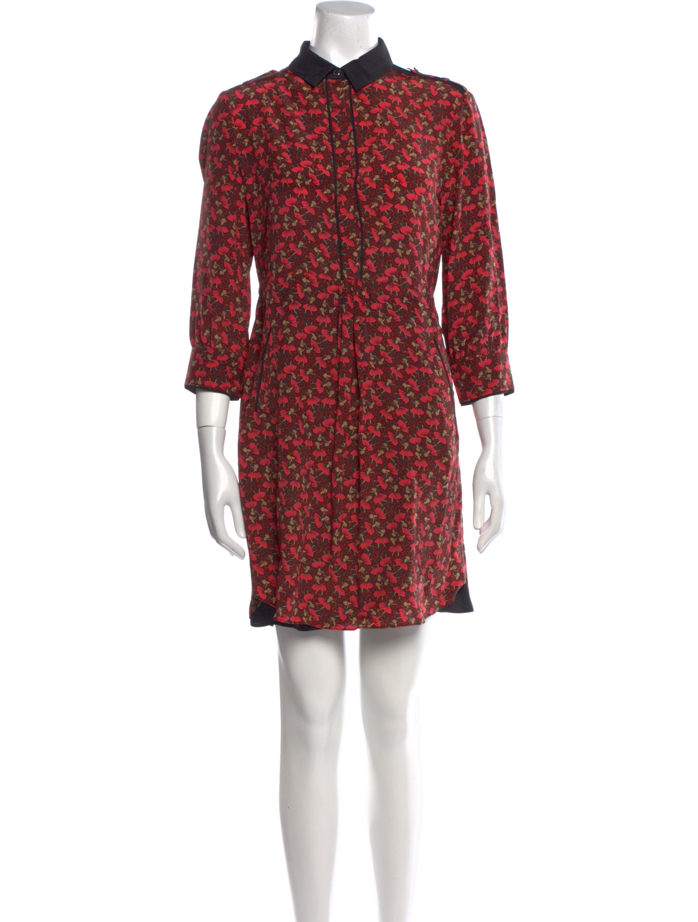 Ted Baker Floral Print Mini Dress