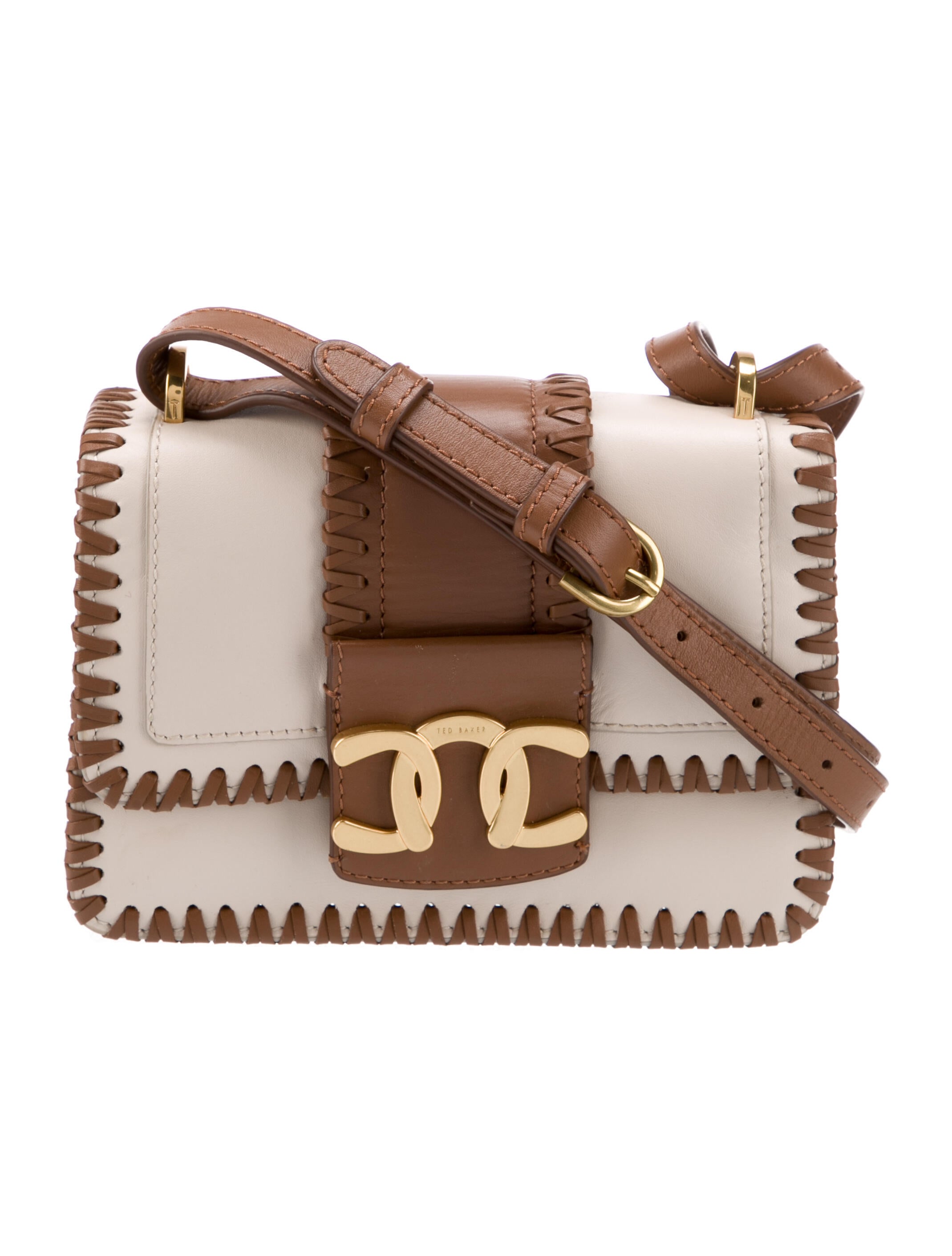 Ted Baker Leather Crossbody Bag Brown Crossbody Bags, Handbags