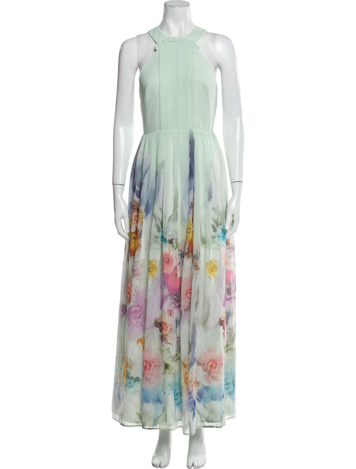 Ted Baker Printed Long Dress