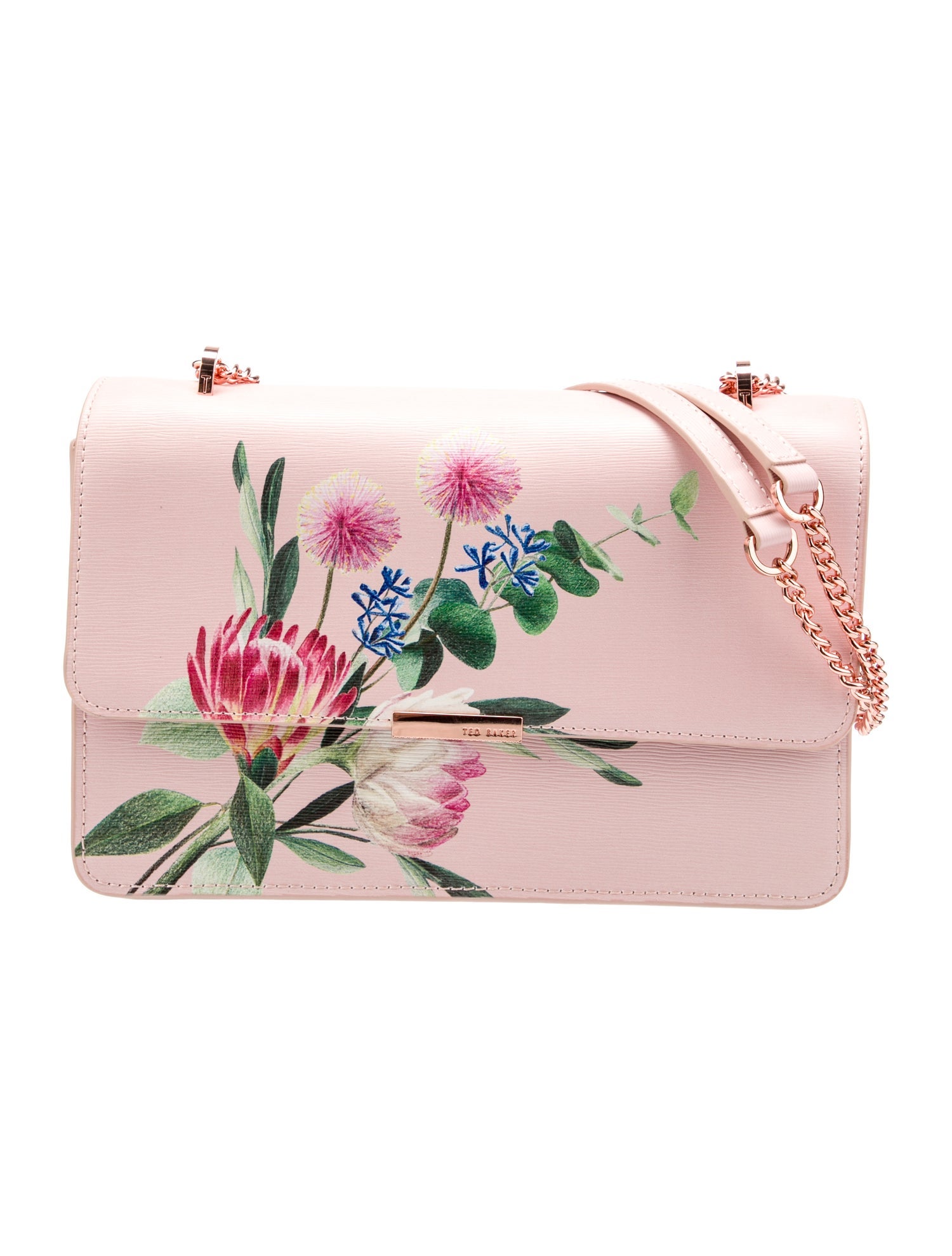 Ted Baker Leather Crossbody Bag Pink Crossbody Bags, Handbags