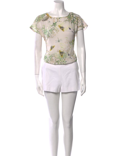 Ted Baker Printed Scoop Neck Romper