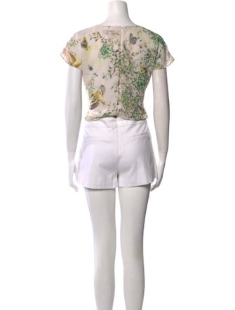 Ted Baker Printed Scoop Neck Romper