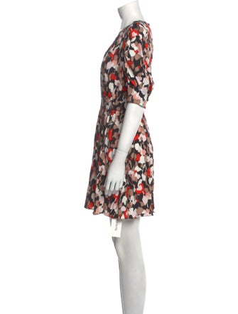Ted Baker Floral Print Mini Dress