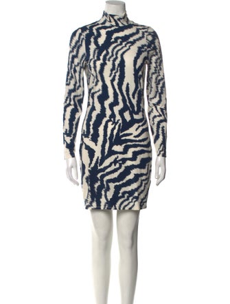 Ted Baker Animal Print Mini Dress