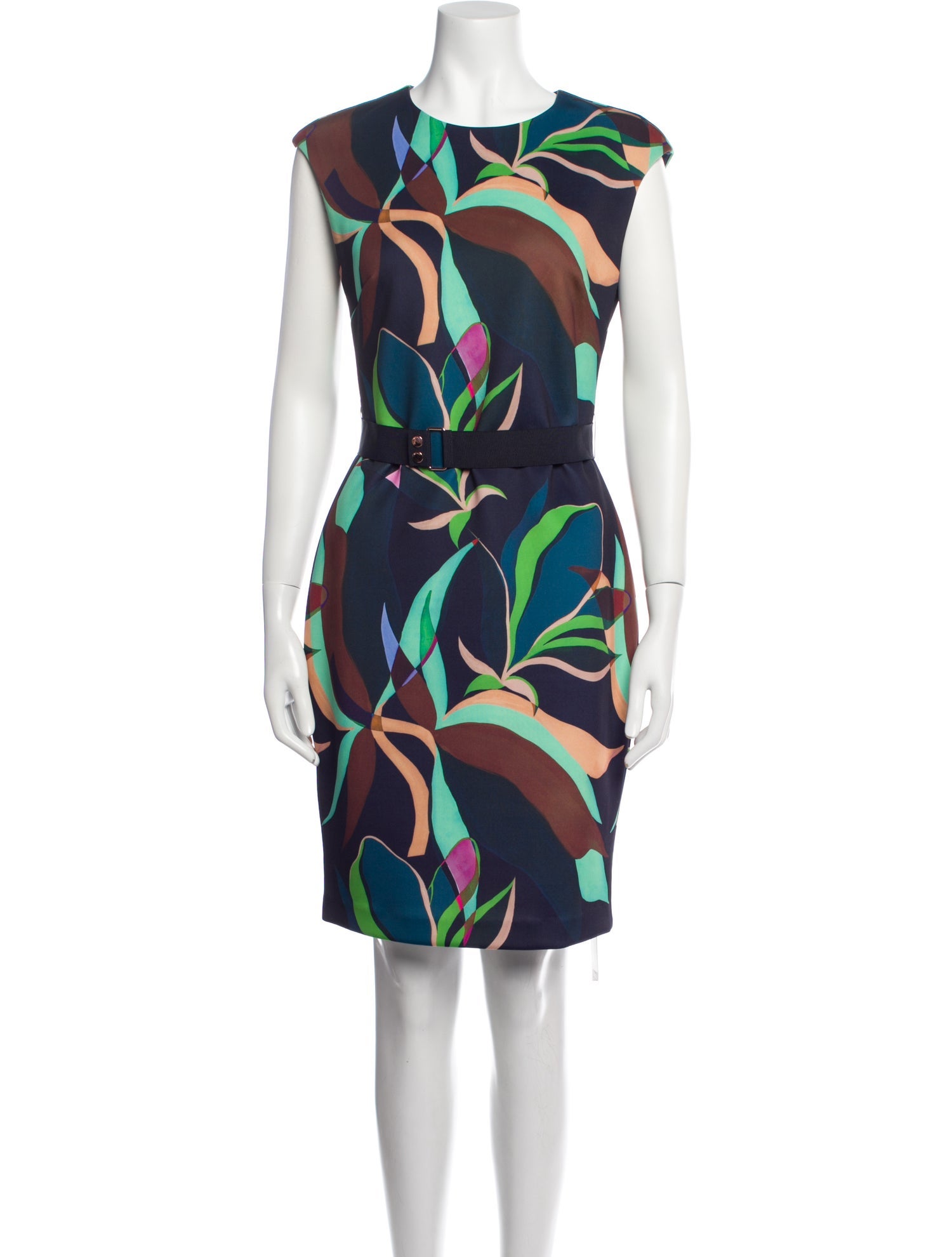 Ted Baker Printed Knee-Length Dress