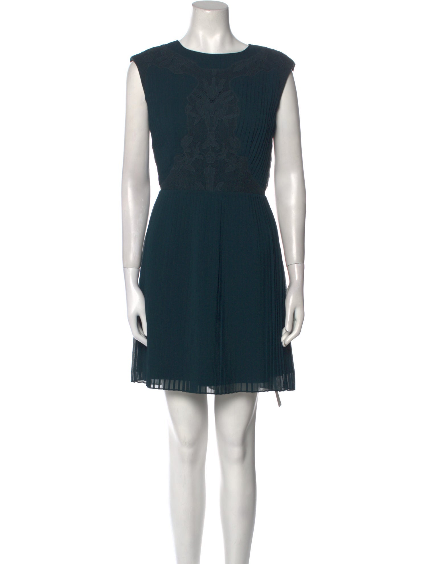 Ted Baker Bateau Neckline Mini Dress