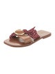 Ted Baker Leather Polka Dot Print Slides