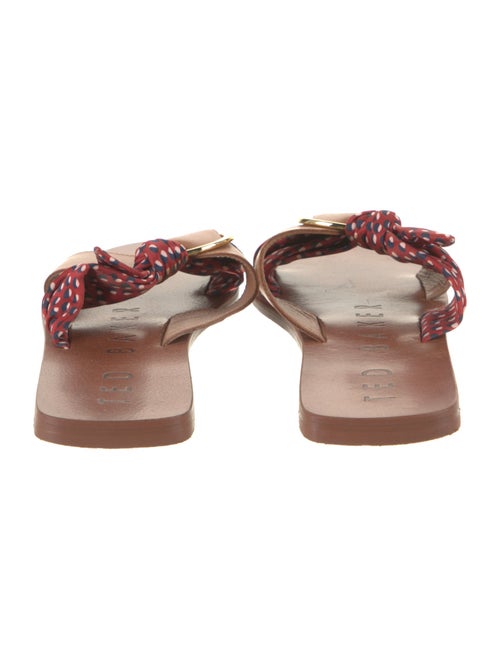 Ted Baker Leather Polka Dot Print Slides