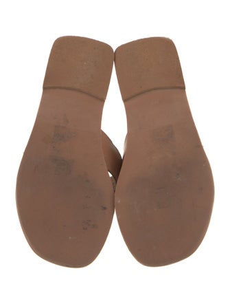 Ted Baker Leather Polka Dot Print Slides