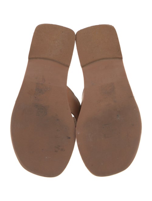 Ted Baker Leather Polka Dot Print Slides
