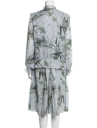 Ted Baker Printed Ruffle Embellishment Skirt Set