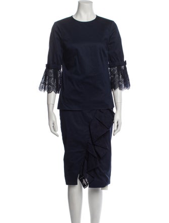 Ted Baker Grosgrain Trim Skirt Set