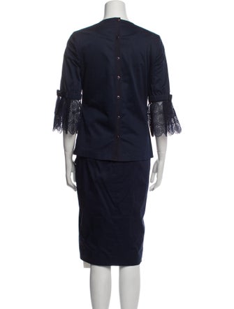 Ted Baker Grosgrain Trim Skirt Set