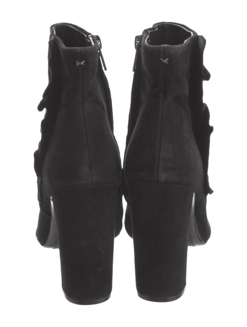 Ted Baker Suede Pleated Accents Boots