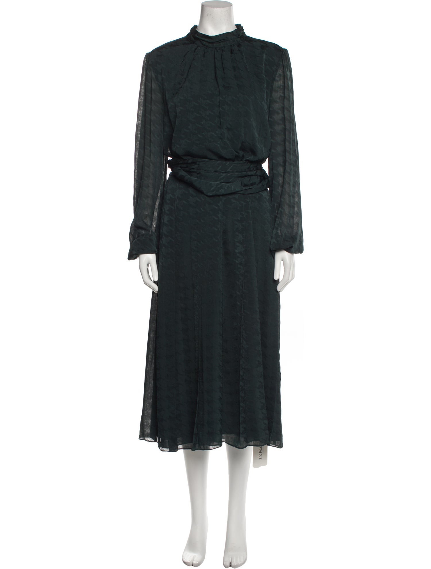 Ted Baker Mock Neck Long Dress