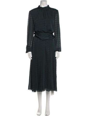 Ted Baker Dresses Mock Neck Long Dress M