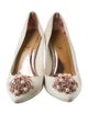 Ted Baker Satin Crystal Embellishments Pumps