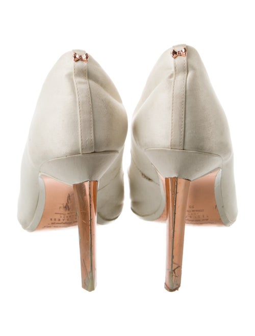 Ted Baker Satin Crystal Embellishments Pumps