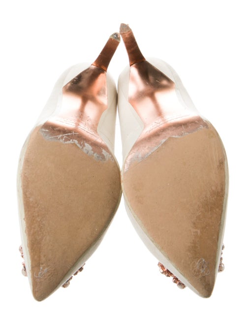 Ted Baker Satin Crystal Embellishments Pumps