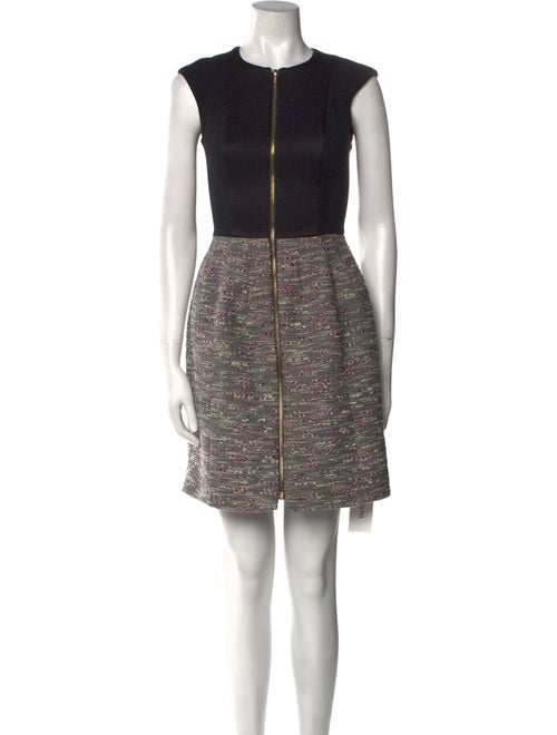 Ted Baker Tweed Pattern Mini Dress