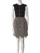 Ted Baker Tweed Pattern Mini Dress