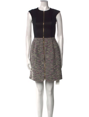 Ted Baker Dresses Tweed Pattern Mini Dress XS