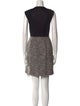 Ted Baker Tweed Pattern Mini Dress