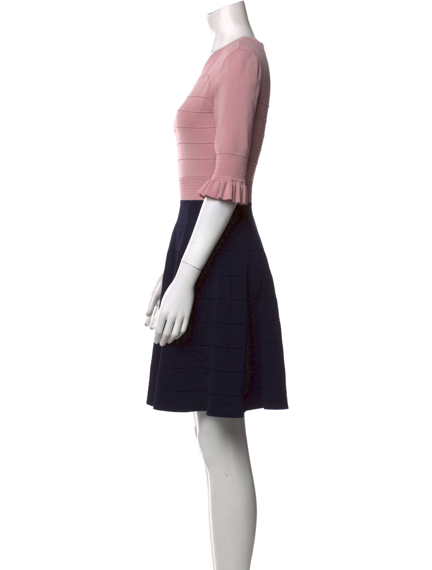 Ted Baker Crew Neck Mini Dress