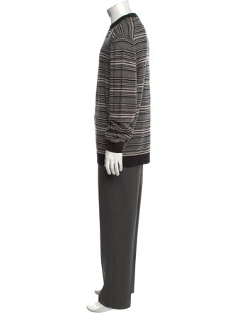 Ted Baker Striped Mock Neck Pullover