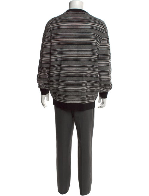 Ted Baker Striped Mock Neck Pullover