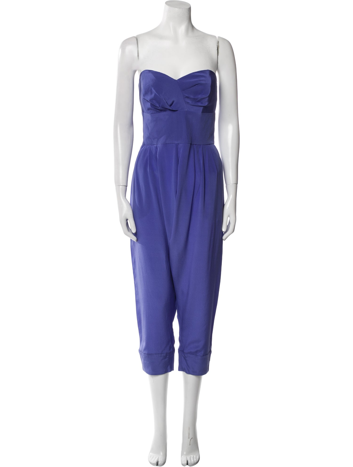 Ted Baker Silk Strapless Jumpsuit