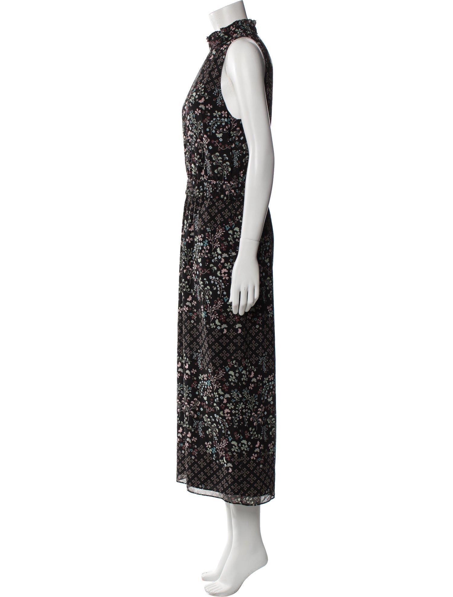 Ted Baker Floral Print Crew Neck Jumpsuit w/ Tags