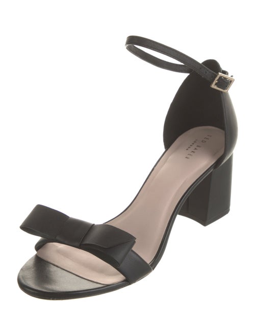 Ted Baker Leather Bow Accents Sandals