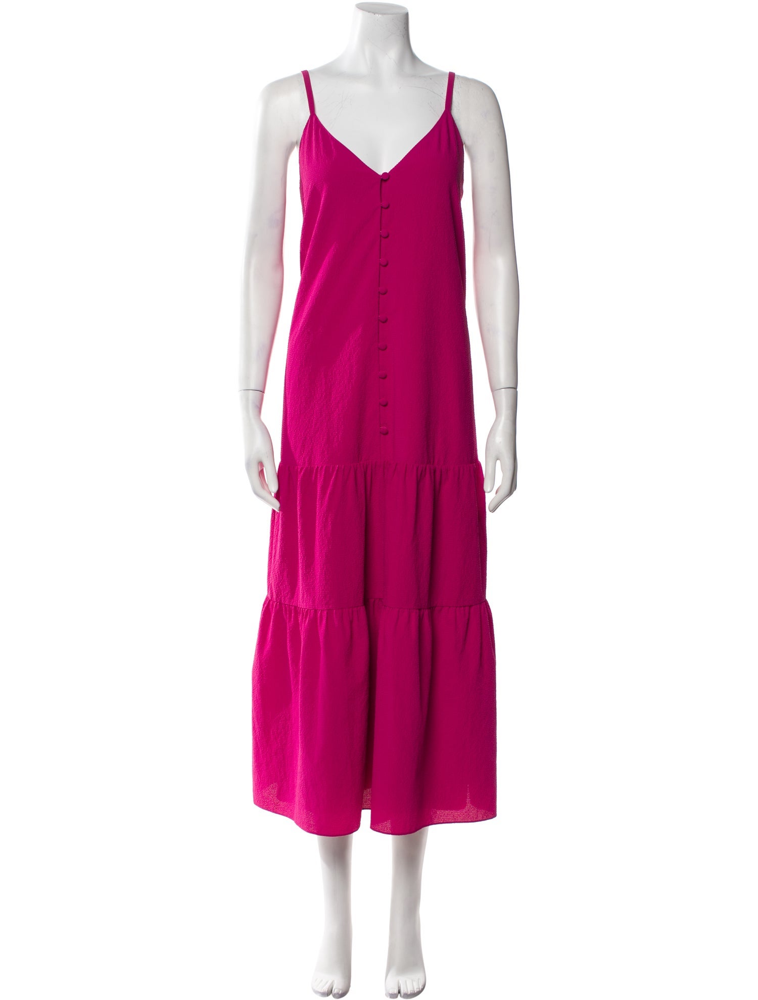 Ted Baker V-Neck Long Dress