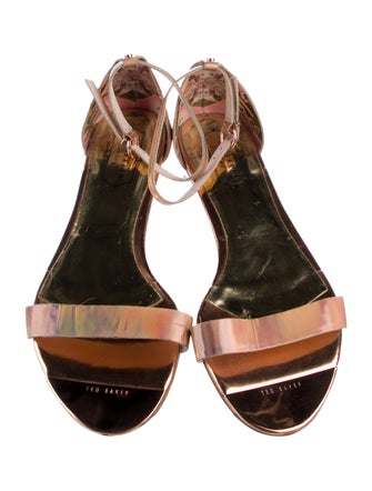 Ted Baker Patent Leather Gladiator Sandals