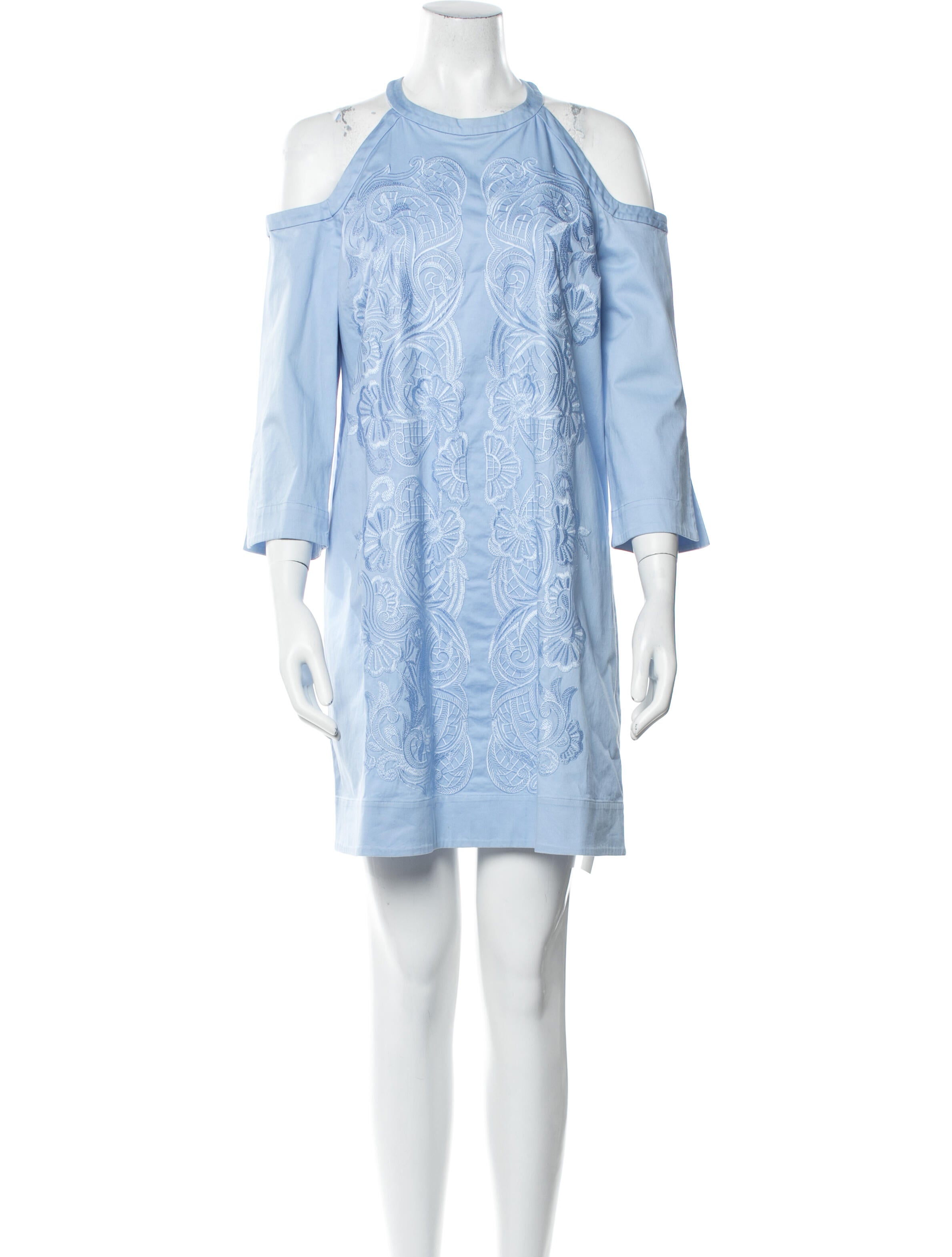 Ted Baker Crew Neck Mini Dress