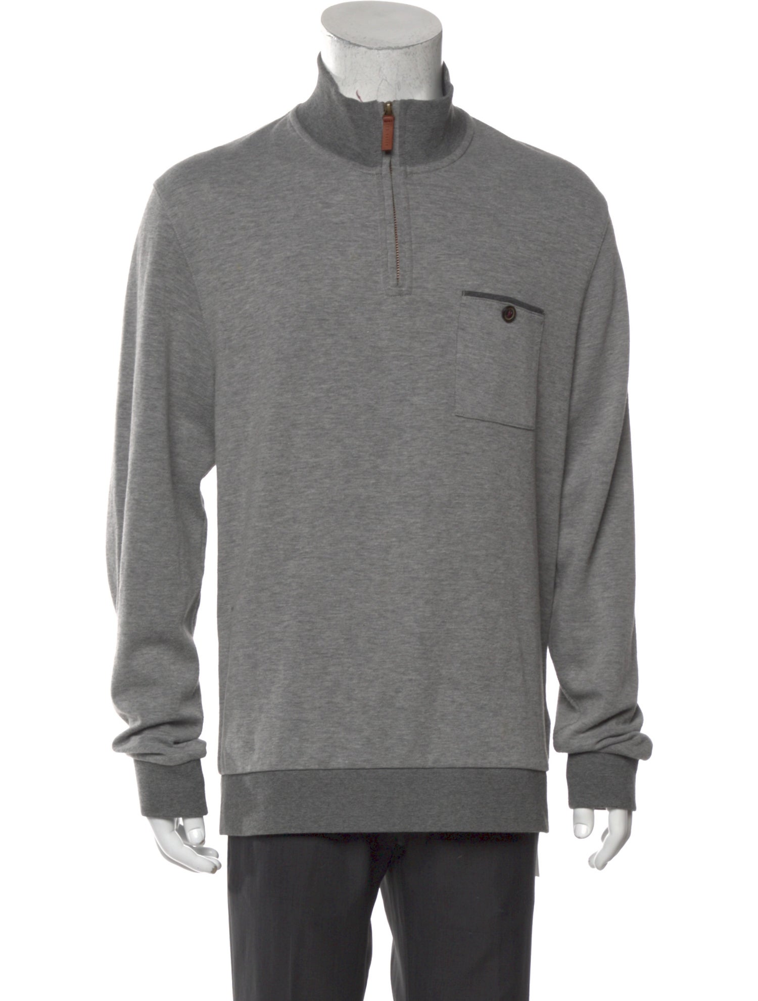 Ted Baker Mock Neck Long Sleeve Sweatshirt