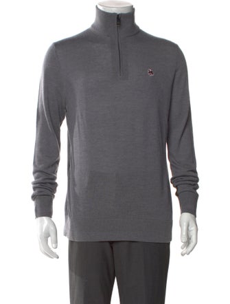 Ted Baker Wool Turtleneck Polo Sweater