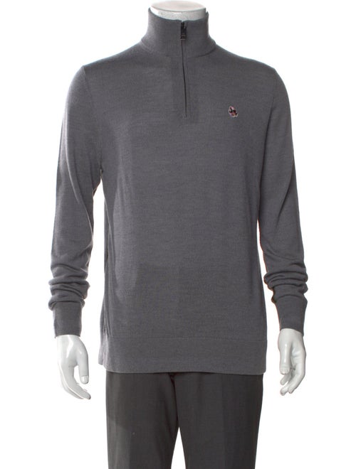 Ted Baker Wool Turtleneck Polo Sweater