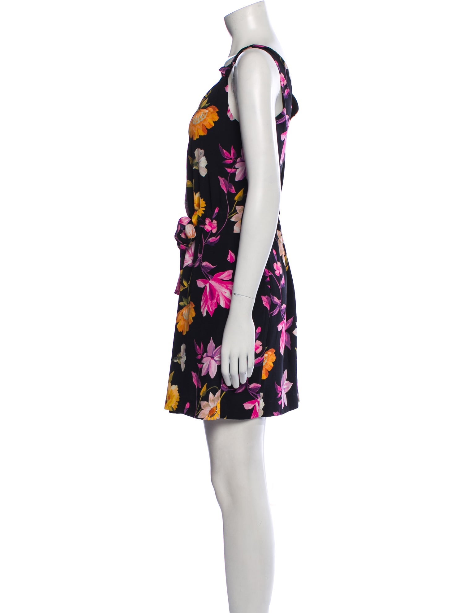 Ted Baker Floral Print V-Neck Romper