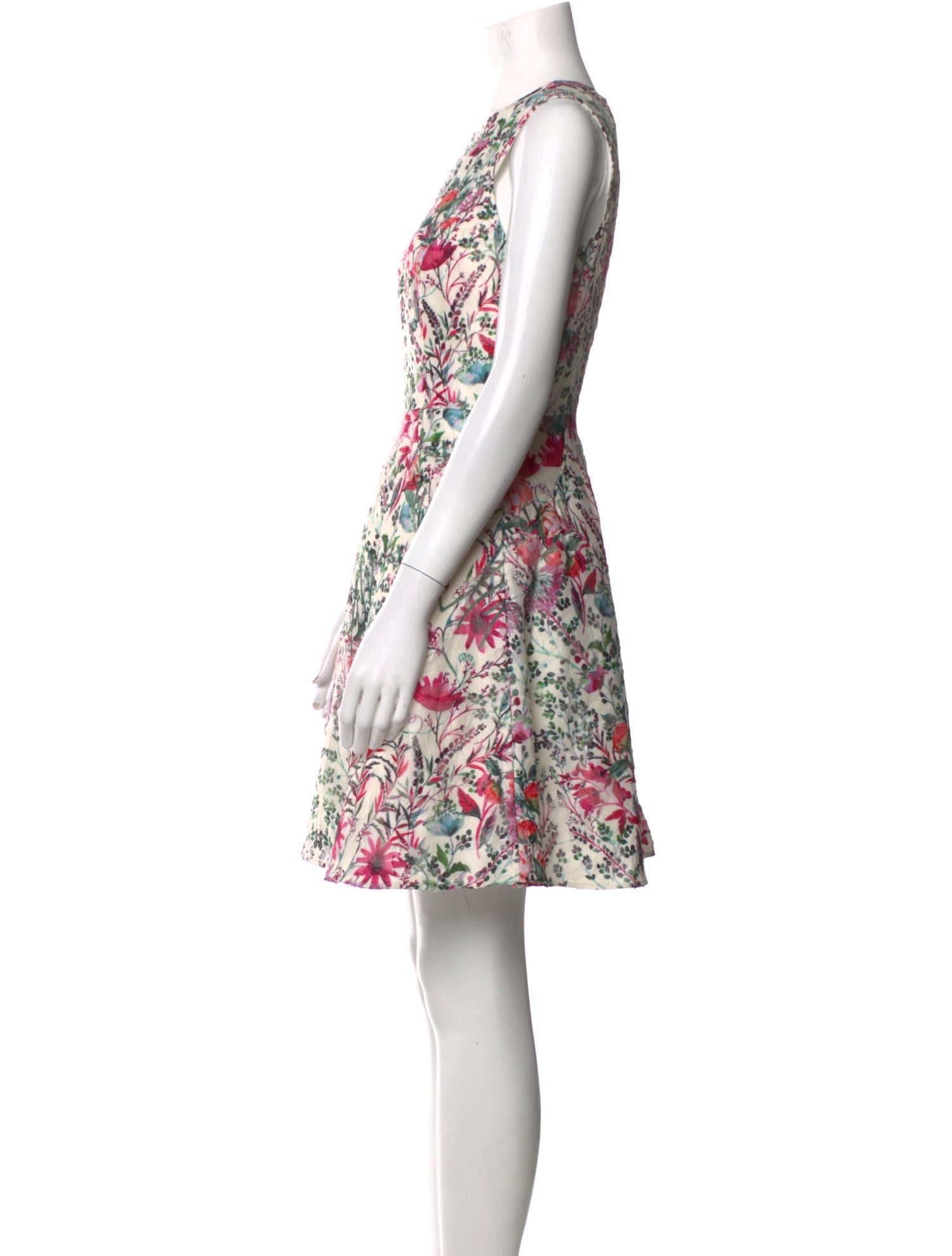 Ted Baker Floral Print Mini Dress
