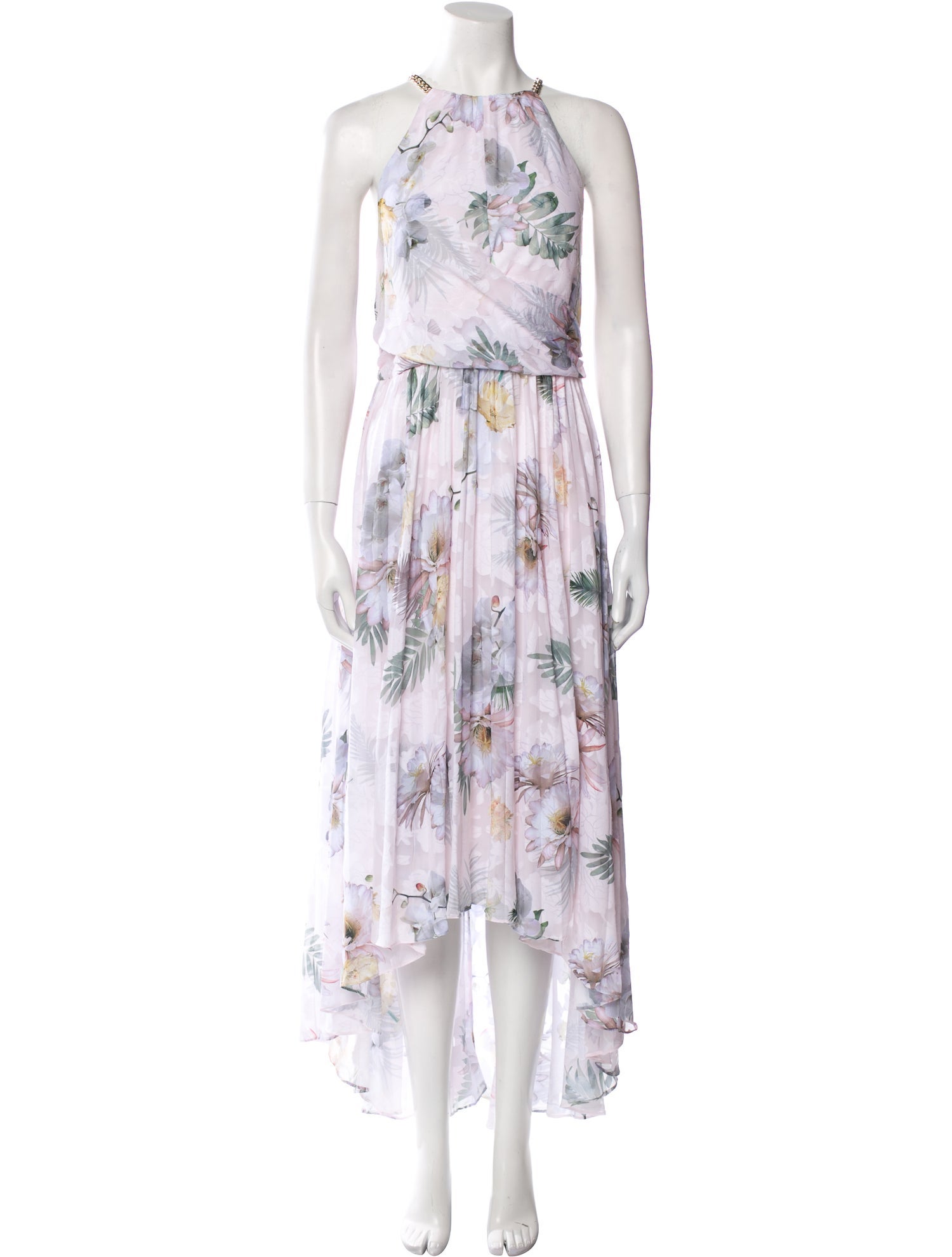 Ted Baker Floral Print Long Dress